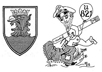 U-821 emblem