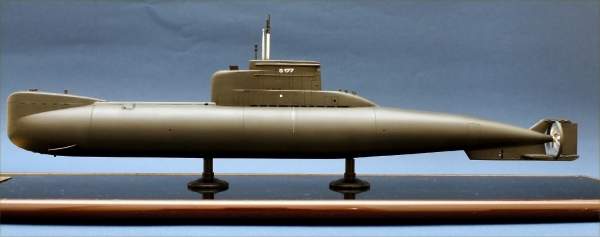 U-Boot Type 206 German Diesel Electric Submarine