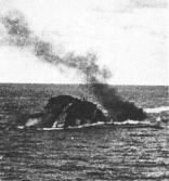 HMS Barham sinking