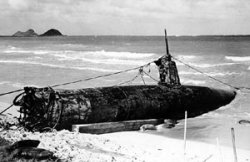 Japanese midget submarine