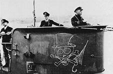 U-47 departing Kiel harbor