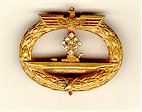 U-boat Badge with Diamonds