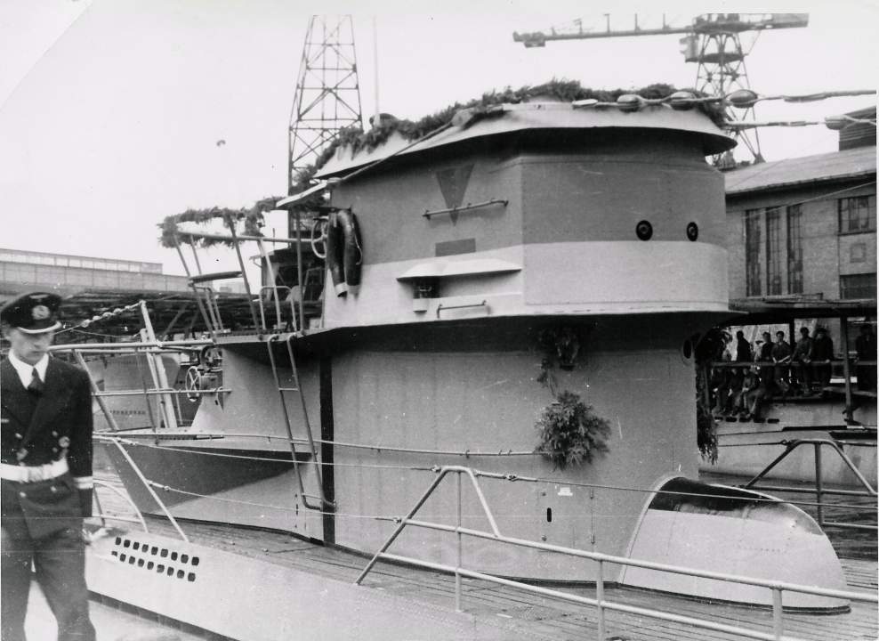 Connning tower of a Type VIIC U-Boat.