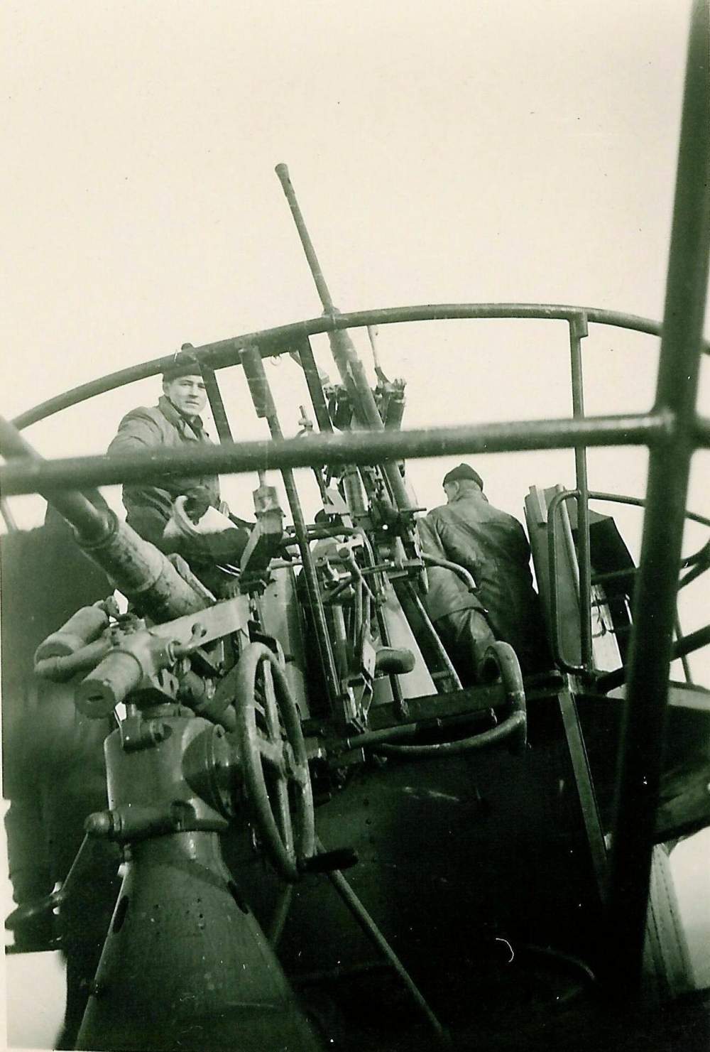 37mm and 20mm anti-aircraft cannon on a Type VIIC U-Boat.