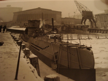 U-410 on the day of it's commissioning ceremony 23 Feb 1942.
