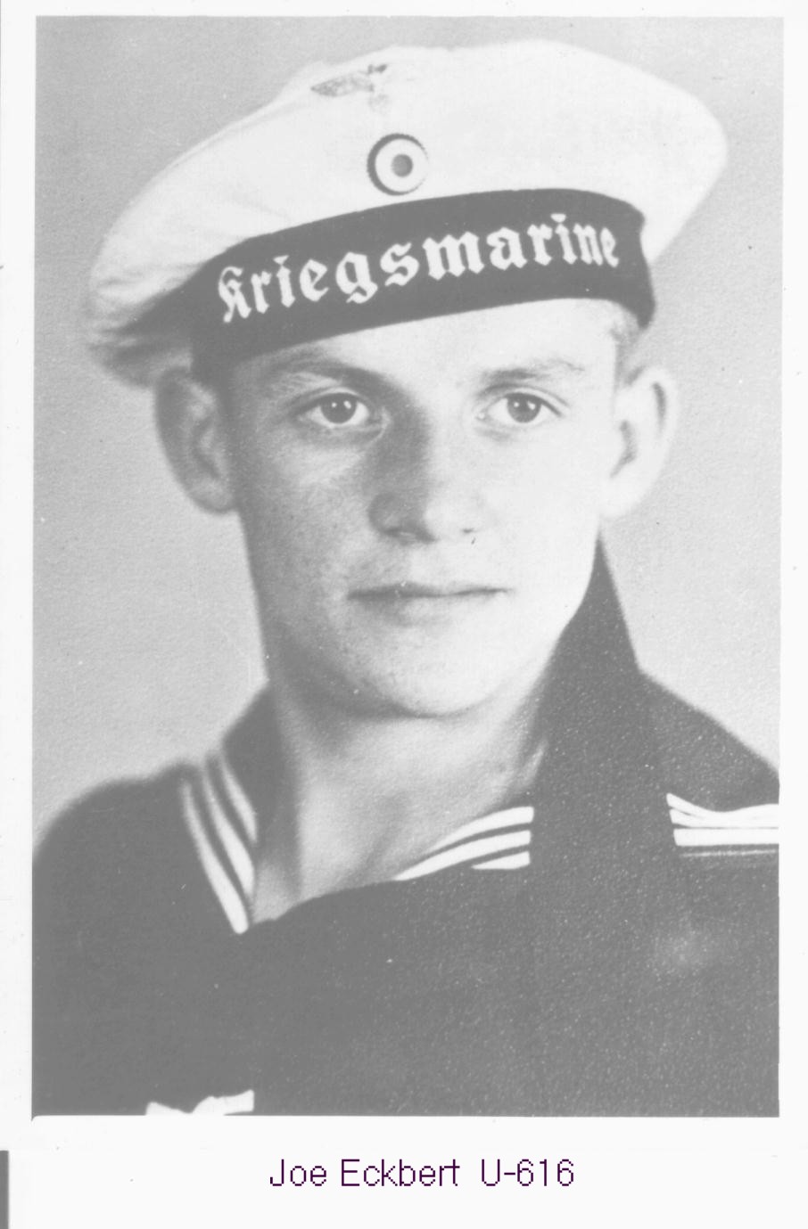 Joe Eckbert of U-616. With thanks to Gerard Walker.